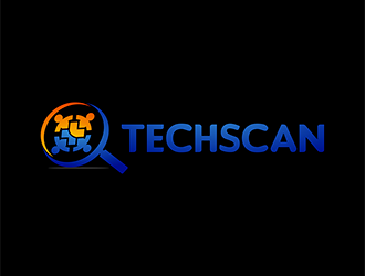 TECHSCAN logo design by enzidesign