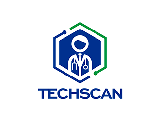 TECHSCAN logo design by enzidesign