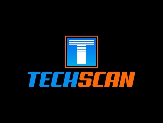 TECHSCAN logo design by aryamaity