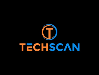 TECHSCAN logo design by aryamaity