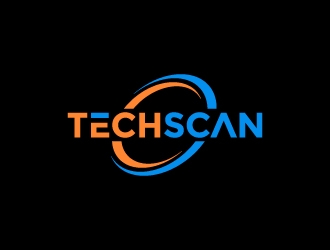 TECHSCAN logo design by aryamaity