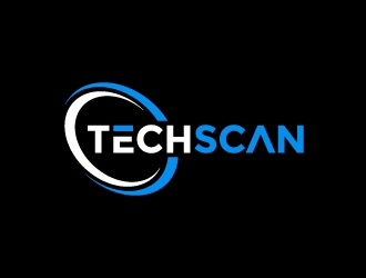 TECHSCAN logo design by aryamaity