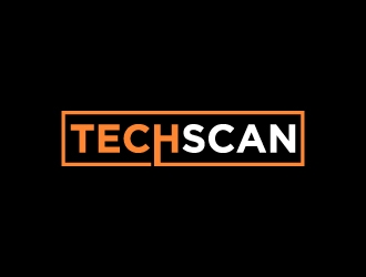 TECHSCAN logo design by aryamaity