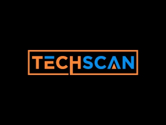 TECHSCAN logo design by aryamaity