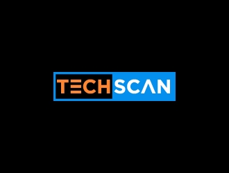 TECHSCAN logo design by aryamaity