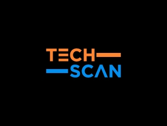 TECHSCAN logo design by aryamaity