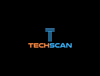 TECHSCAN logo design by aryamaity