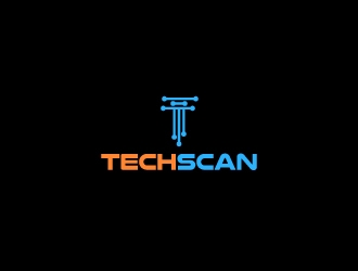 TECHSCAN logo design by aryamaity