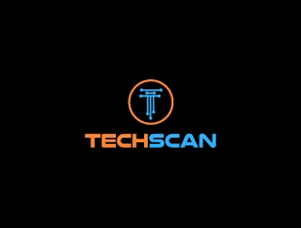 TECHSCAN logo design by aryamaity