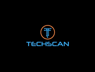 TECHSCAN logo design by aryamaity
