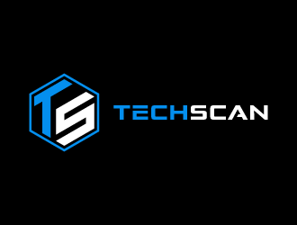 TECHSCAN logo design by pencilhand