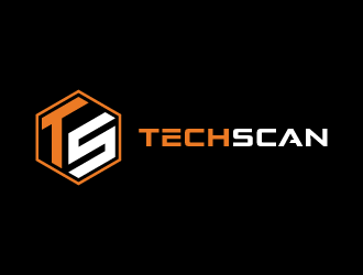 TECHSCAN logo design by pencilhand