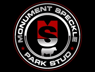 Monument Speckle Park Stud logo design by Suvendu