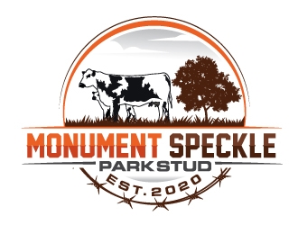Monument Speckle Park Stud logo design by Suvendu