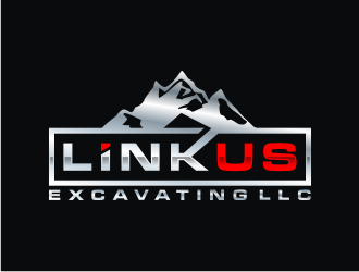 Linkus Excavating LLC  logo design by bricton
