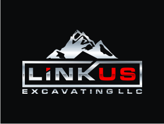 Linkus Excavating LLC  logo design by bricton