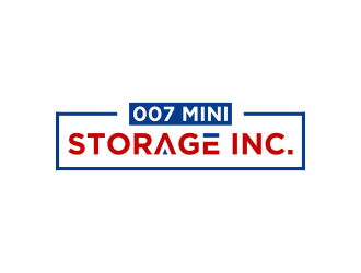 007 Mini Storage Inc. logo design by haidar