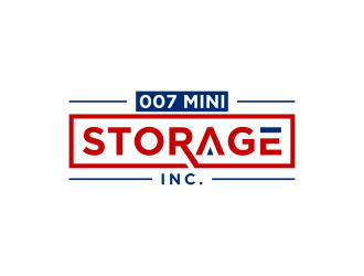 007 Mini Storage Inc. logo design by haidar