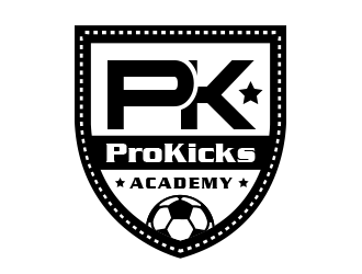 ProKicks Academy logo design by BeDesign