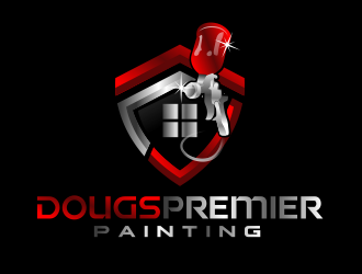 Dougs Premier Painting logo design by serprimero