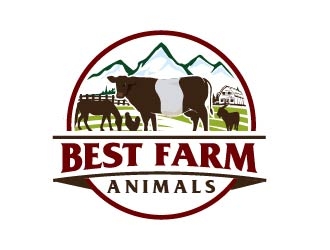 Best Farm Animals logo design by Sorjen