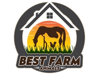 Best Farm Animals logo design by drifelm