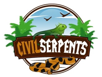 Civil Serpents logo design by AamirKhan