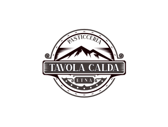 Pasticceria Tavola Calda Etna logo design by Garmos