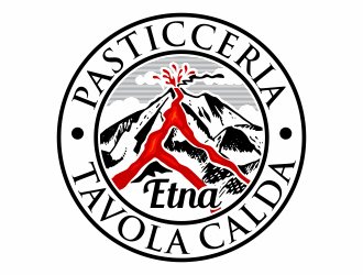 Pasticceria Tavola Calda Etna logo design by agus