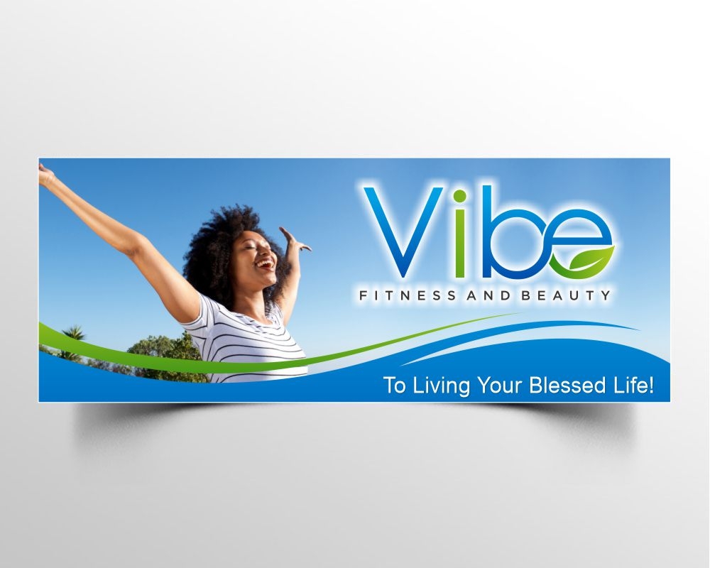 Vibe Fitness and Beauty  logo design by ManishKoli