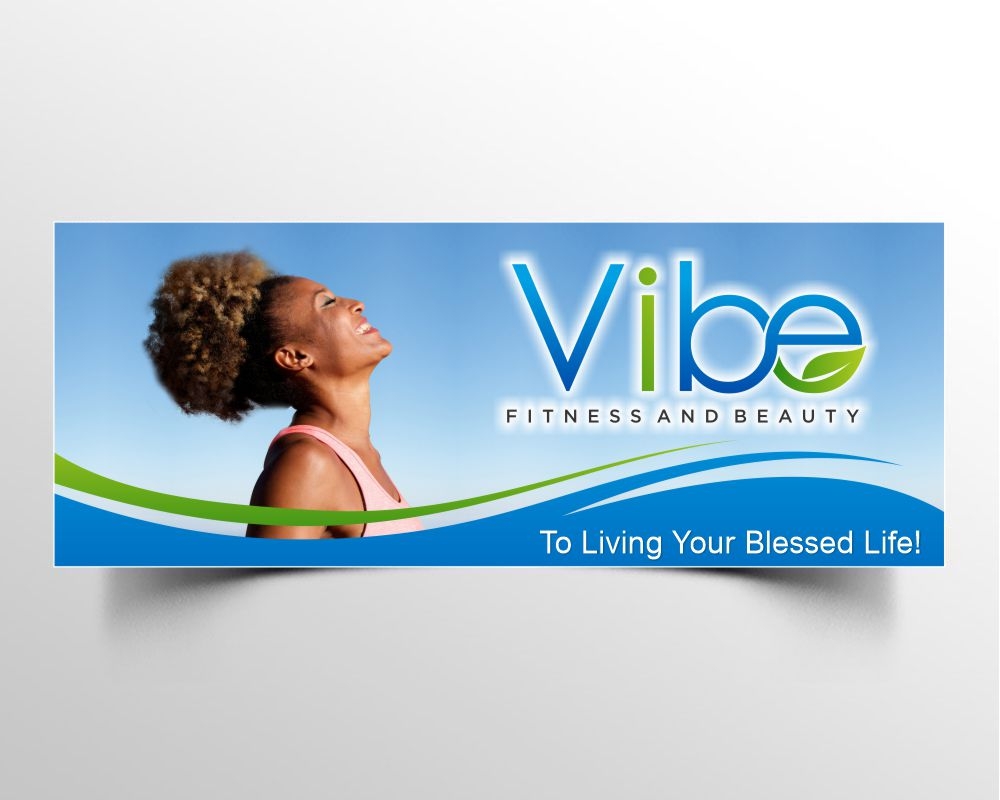 Vibe Fitness and Beauty  logo design by ManishKoli