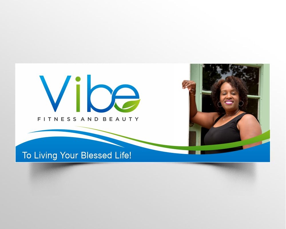 Vibe Fitness and Beauty  logo design by ManishKoli
