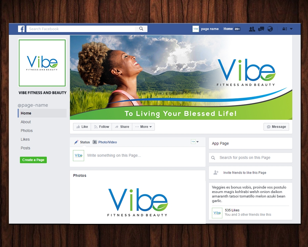 Vibe Fitness and Beauty  logo design by MastersDesigns