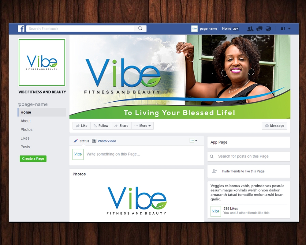 Vibe Fitness and Beauty  logo design by MastersDesigns