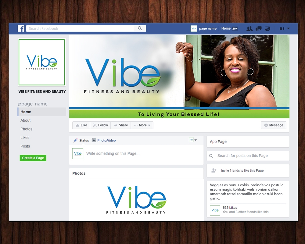 Vibe Fitness and Beauty  logo design by MastersDesigns