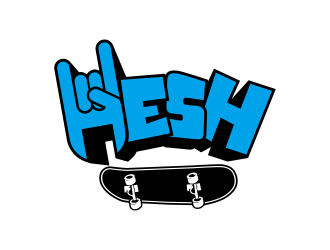 Hesh Skating logo design by FirmanGibran