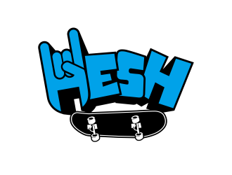 Hesh Skating logo design by FirmanGibran