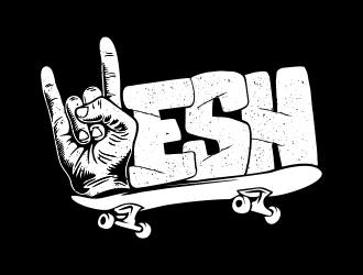 Hesh Skating Logo Design