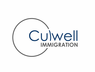 Culwell Immigration logo design by serprimero