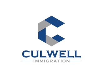 Culwell Immigration logo design by Abril