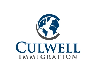 Culwell Immigration logo design by jaize