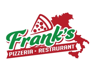 Franks Pizzeria Restaurant logo design by jaize
