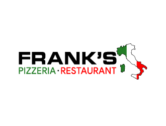 Franks Pizzeria Restaurant logo design by axel182