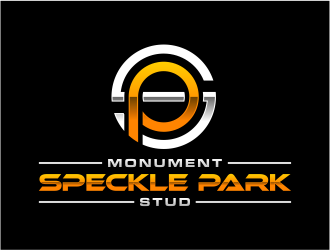 Monument Speckle Park Stud logo design by mutafailan