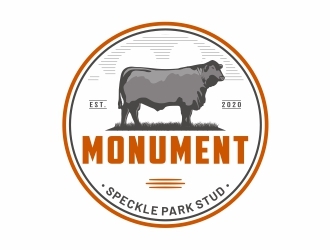 Monument Speckle Park Stud logo design by Mardhi