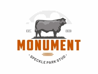 Monument Speckle Park Stud logo design by Mardhi