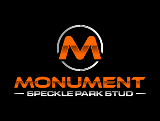 Monument Speckle Park Stud logo design by ingepro