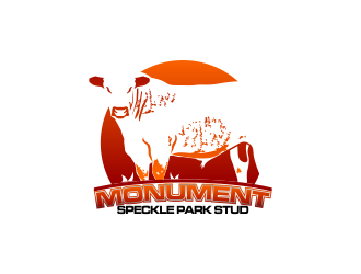 Monument Speckle Park Stud logo design by monster96