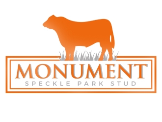Monument Speckle Park Stud logo design by gilkkj