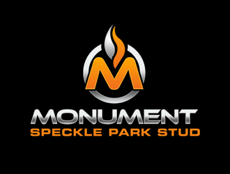 Monument Speckle Park Stud logo design by kunejo